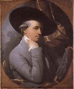Benjamin West Sjalvportratt painting
